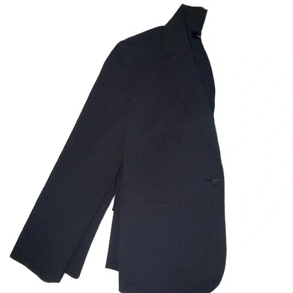 Theory Navy Blue Shrunk Blazer – Size 4 - Picture 6 of 10